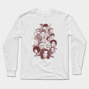 Powerful Black Women through history Long Sleeve T-Shirt